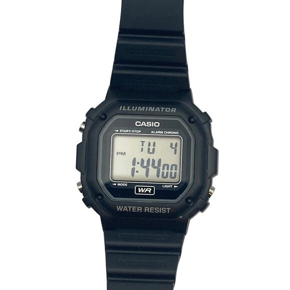 Casio F-108WH Illuminator Mens Digital Multifunction Watch 42mm Adjustable Band - Picture 1 of 7